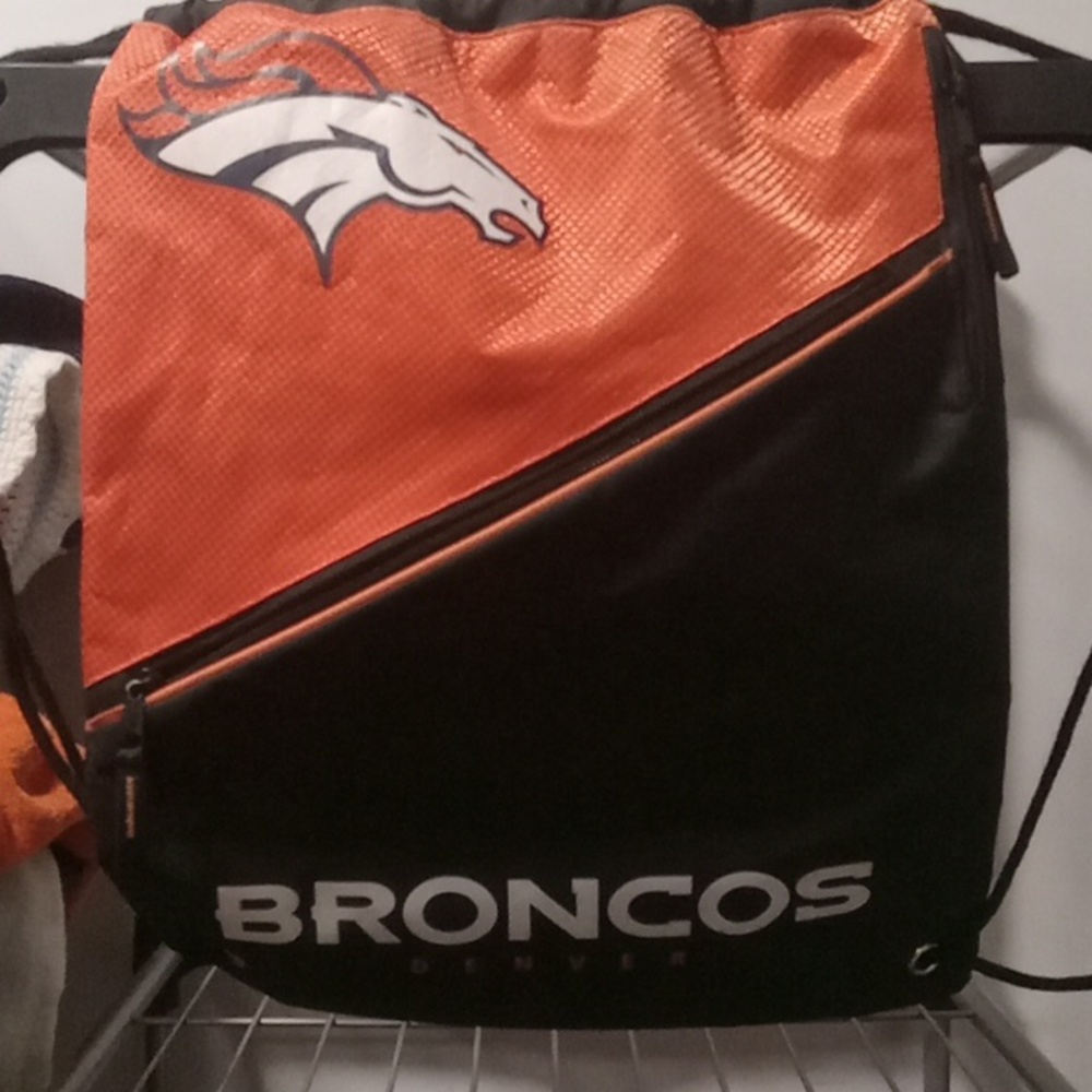 Nfl denver broncos backpack